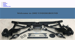 Desktop Screenshot of 2002underground.com